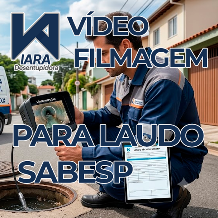 Exemplo de Laudo Técnico SABESP emitido pela Iara Caça Vazamentos